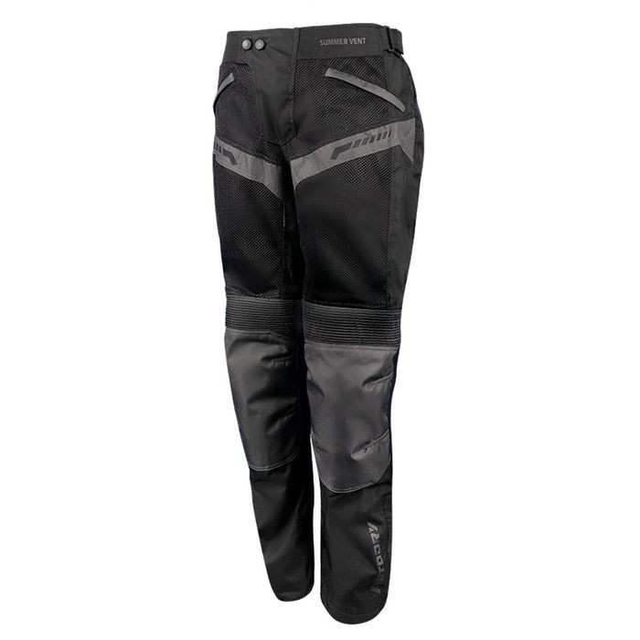 Motodry Summer Vent Road Pants Black - Image 1