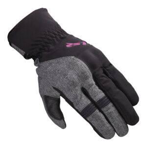 LS2 Urbs II Road Gloves Ladies Black/Grey/Pink - Image 1