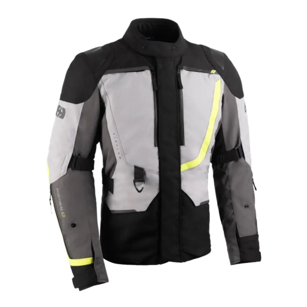Oxford Montreal 5.0 Road Jacket Grey/Black/Yellow