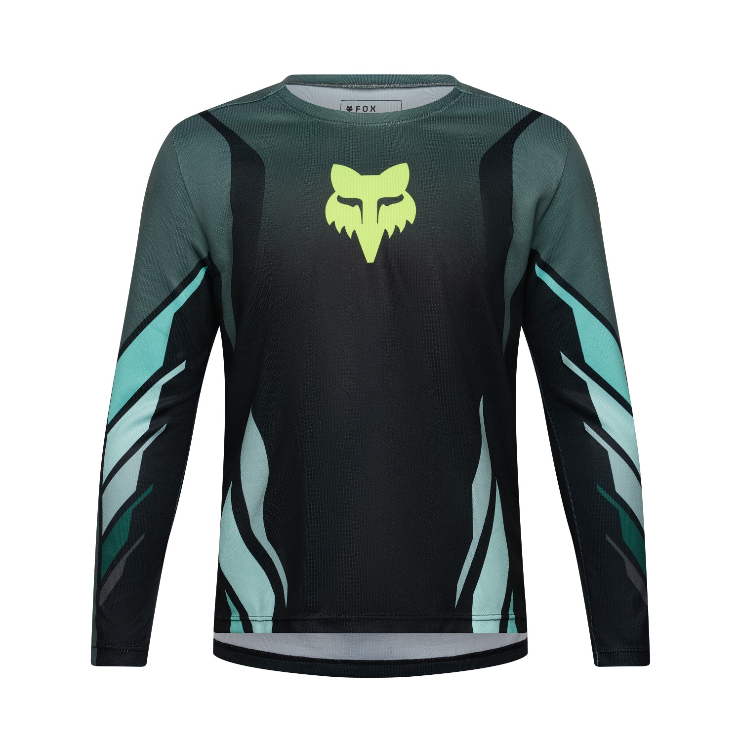 Fox Ranger Long sleeve MTB Jersey Youth Sage Green - Image 1