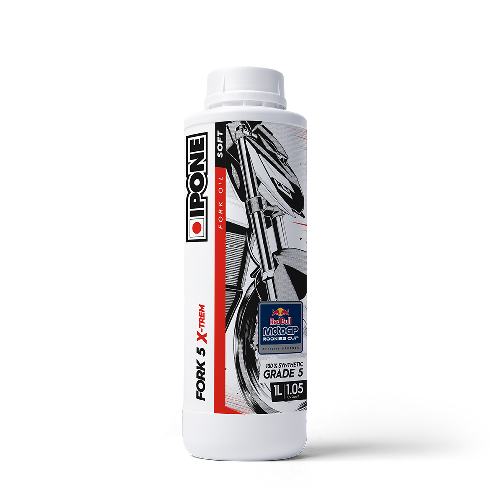 Ipone 5w Fork X-Trem 5 Racing Fork Fluid 100% Syn Fork Oil - Image 1