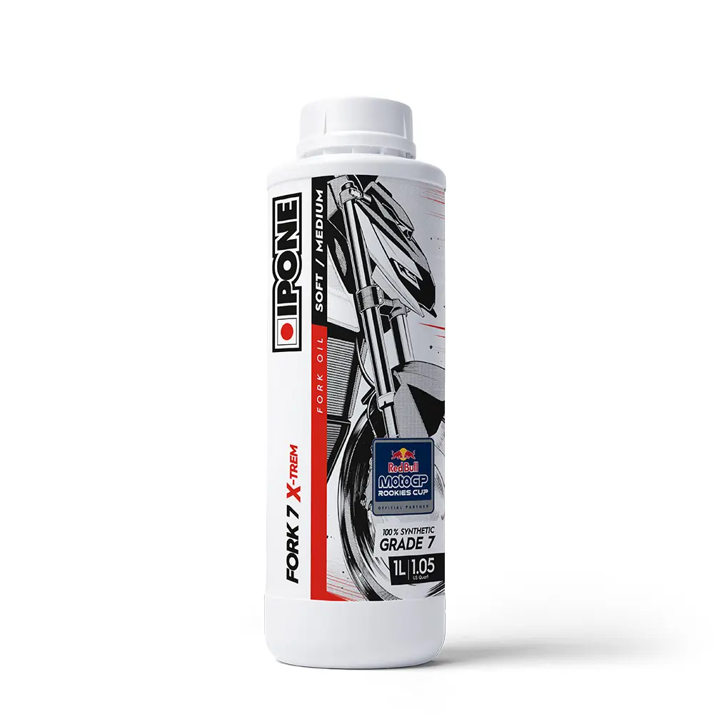 Ipone 7w Fork X-Trem 7 Racing Fork Fluid 100% Syn Fork Oil