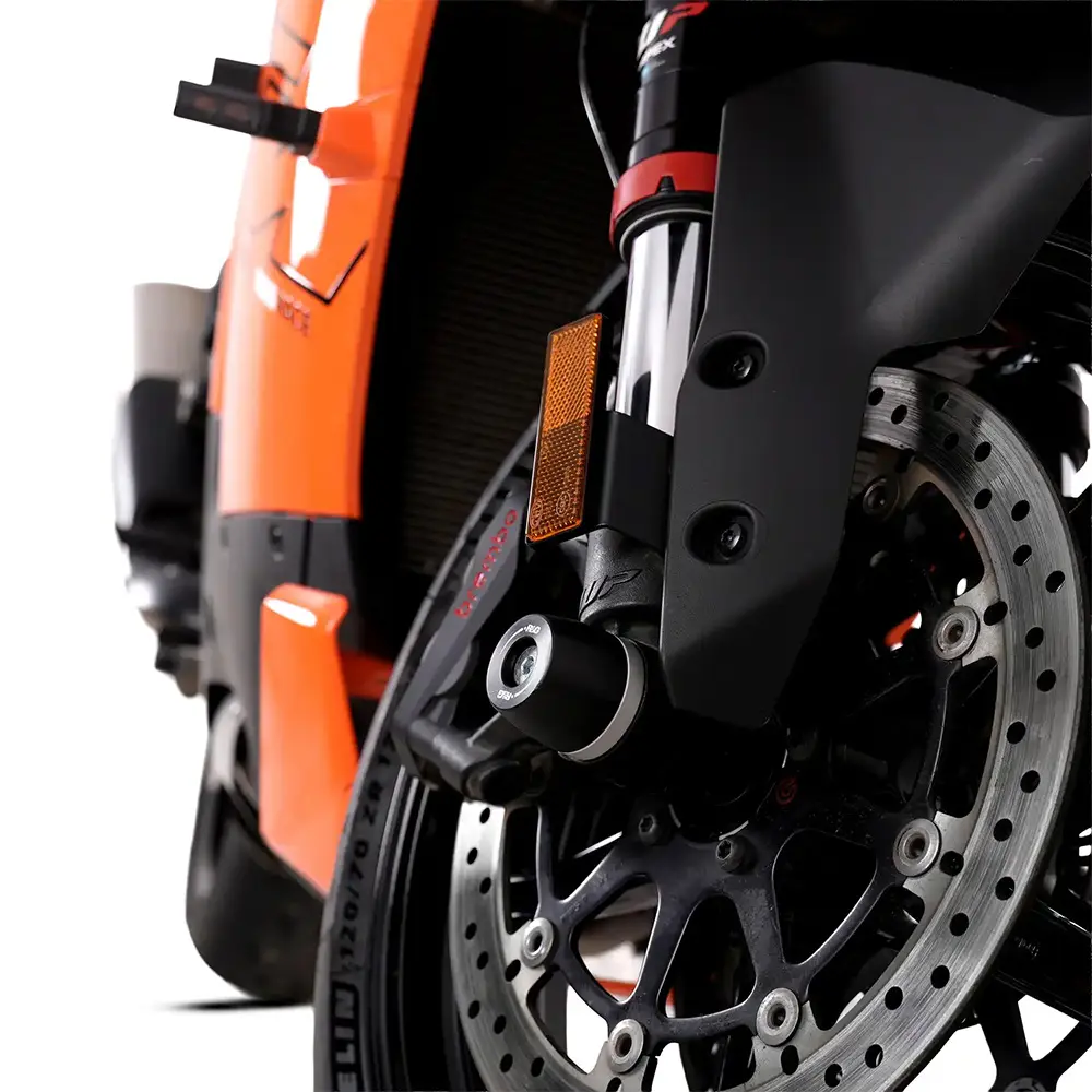 APEX Fork Protectors for KTM 990 RC R 26- Black R&G
