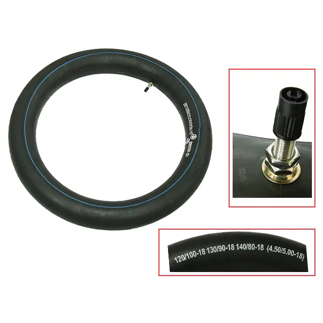 STANDARD TUBE TYRE TECH 120/100-18 130/90-18 4.50/5.00-18 1.3MM THICKNESS TR4