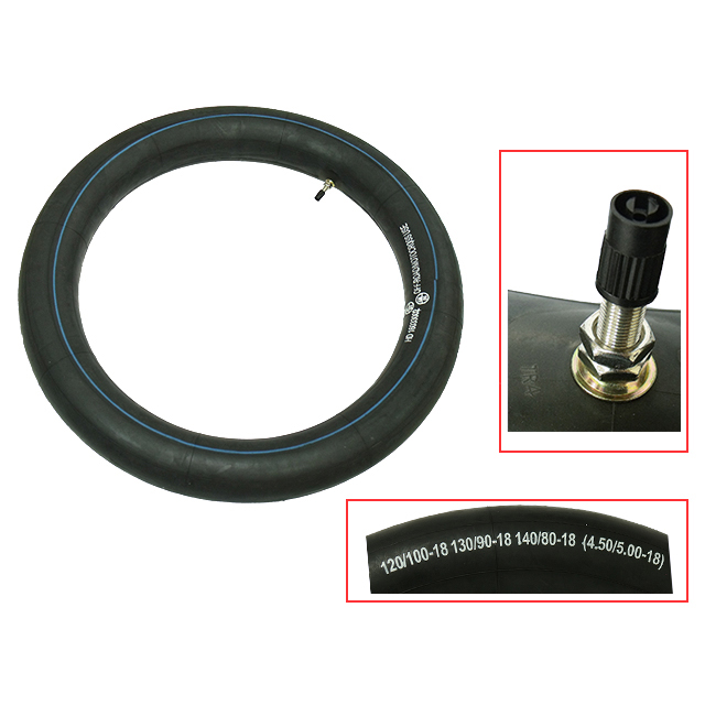 STANDARD TUBE TYRE TECH 120/100-18 130/90-18 4.50/5.00-18 1.3MM THICKNESS TR4 - Image 1