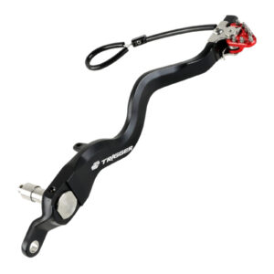 Zeta Tri Brake Pedal KLX250 - Red - Image 2