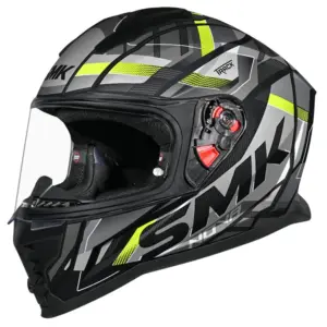 SMK Nova Road Helmet Track Matte Black/Yellow