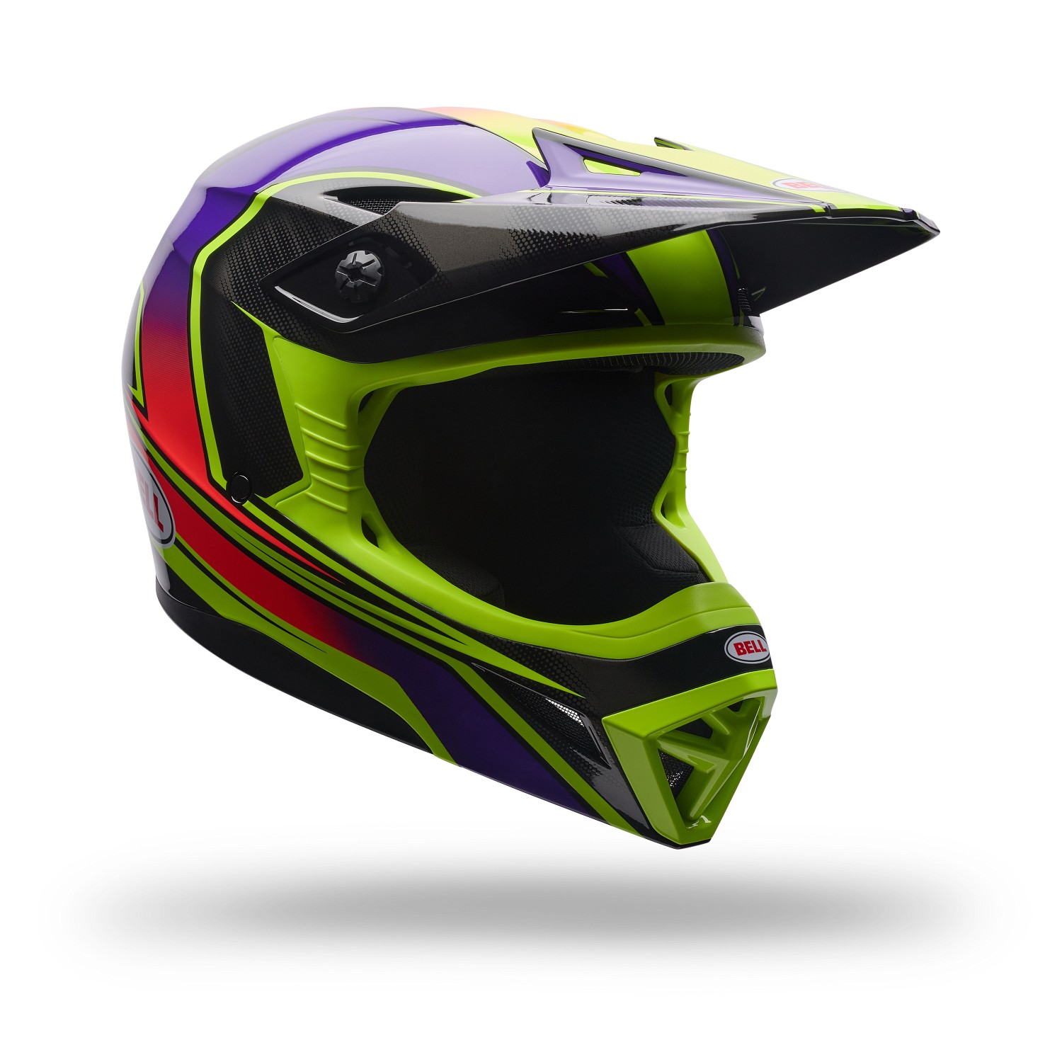Bell MX-10 Mips Speedway Motocross Helmet Youth Ultraviolet Purple - Image 1