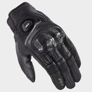 LS2 Atom Road Gloves Black - Image 1