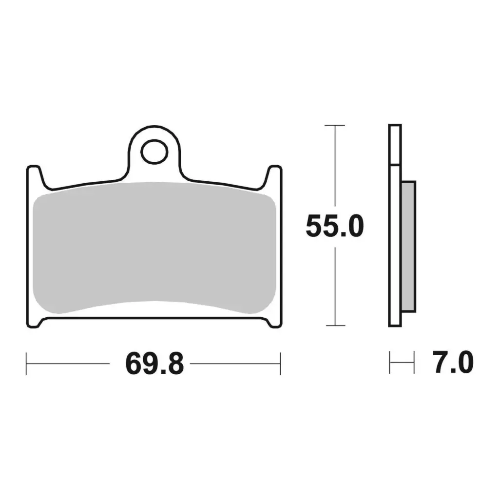 Brembo Brake Pad - Sintered Front