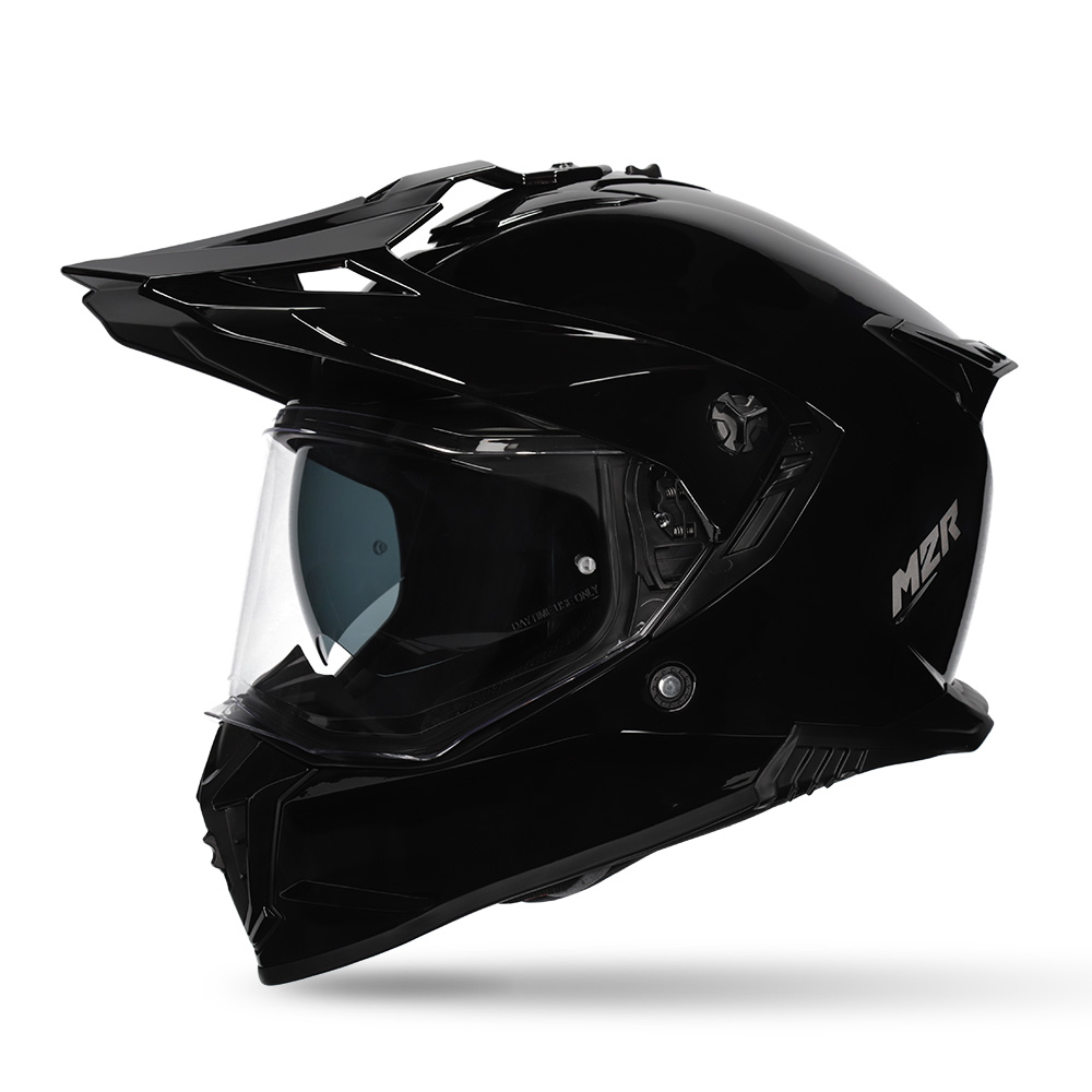 M2R Navigator Adventure Helmet Black - Image 1