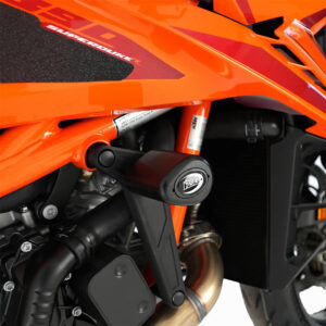 Crash Protectors- KTM 1390 Super Duke R (Evo) 24- Black R&G - Image 1