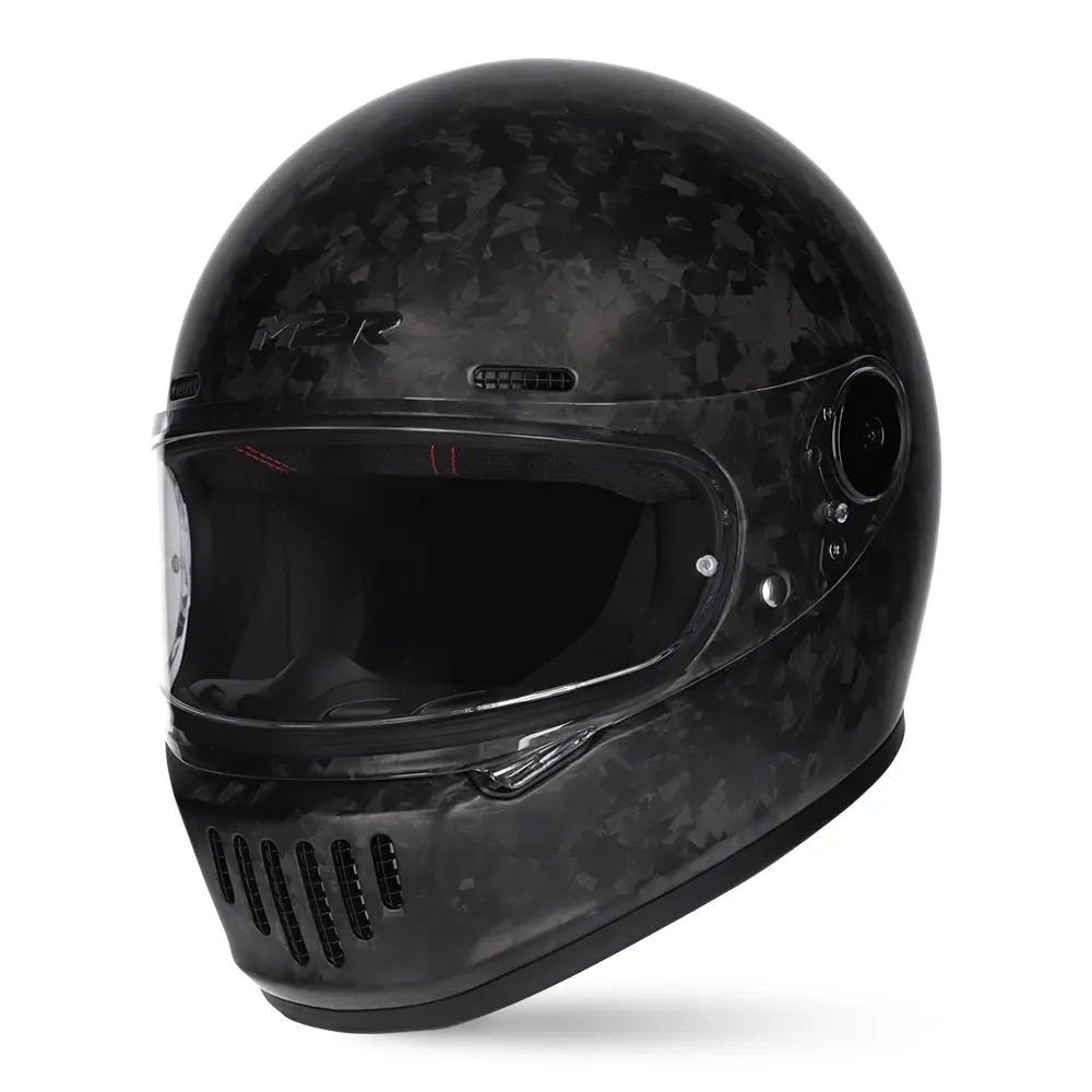 M2R Fugitive Road Helmet Forged Carbon