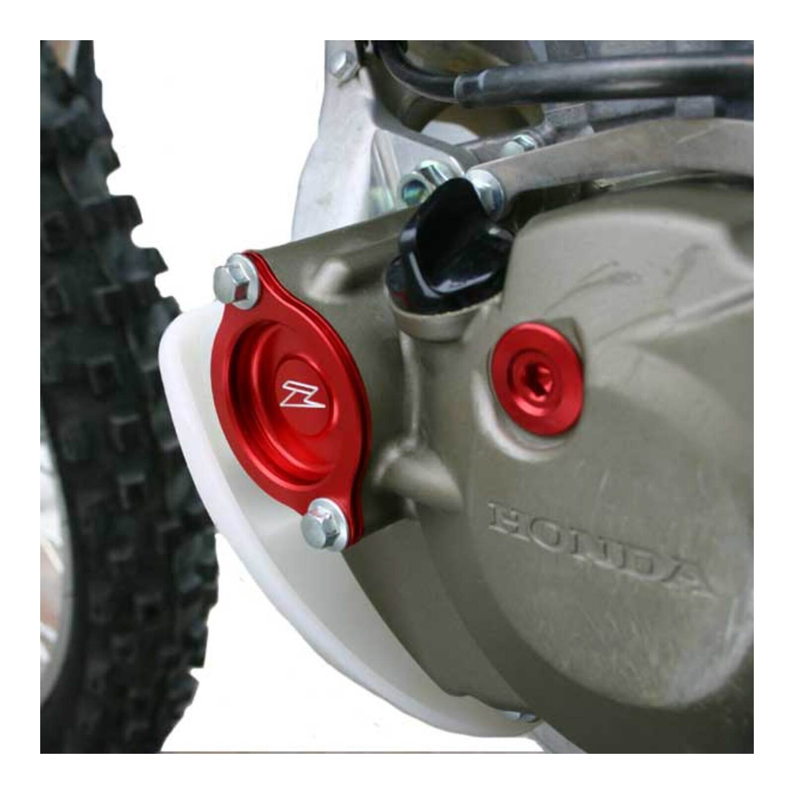 Zeta Oil Filter CVR KX450F - Red - Image 4
