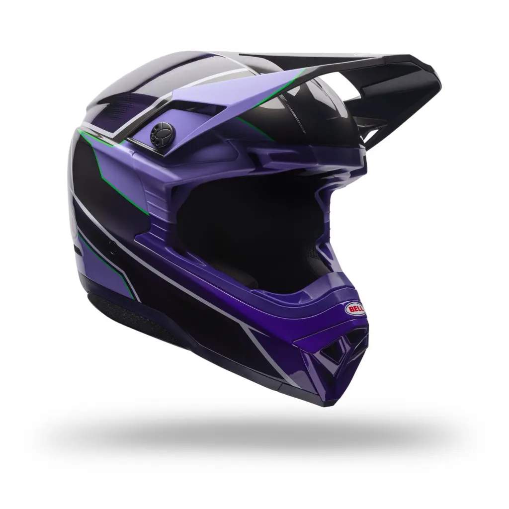 Bell Moto-10 Mips Surge Motocross Helmet Ultraviolet Purple