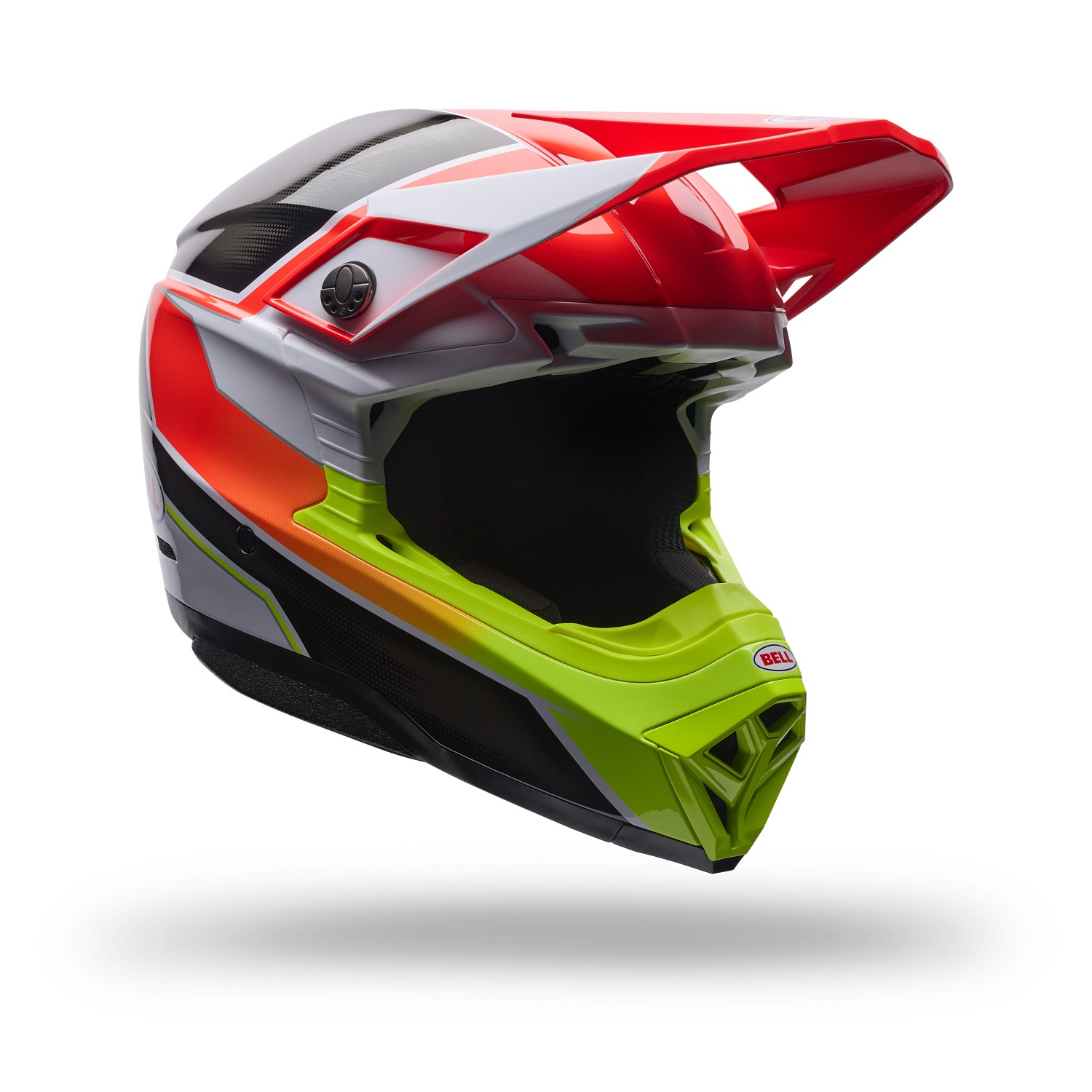 Bell Moto-10 Mips Surge Motocross Helmet Acid Red - Image 1