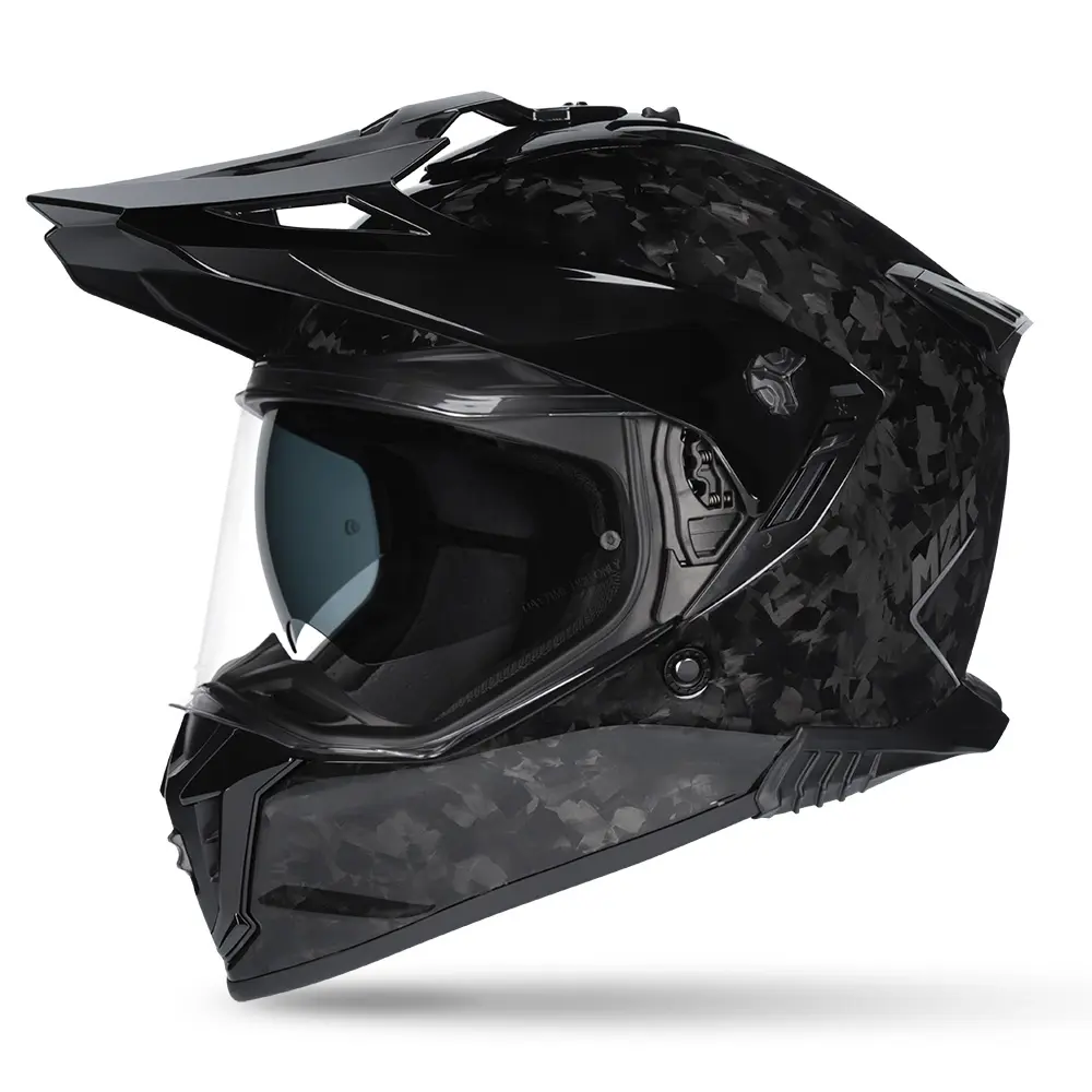 M2R Navigator Adventure Helmet Forged Carbon