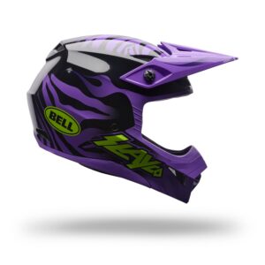 Bell MX-10 Mips Slayco Limited Edition Motocross Helmet Youth Black/Purple - Image 1