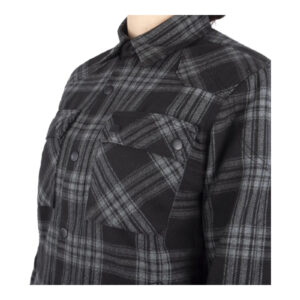 Oxford Kickback 3.0 Shirt Ladies Grey - Image 8