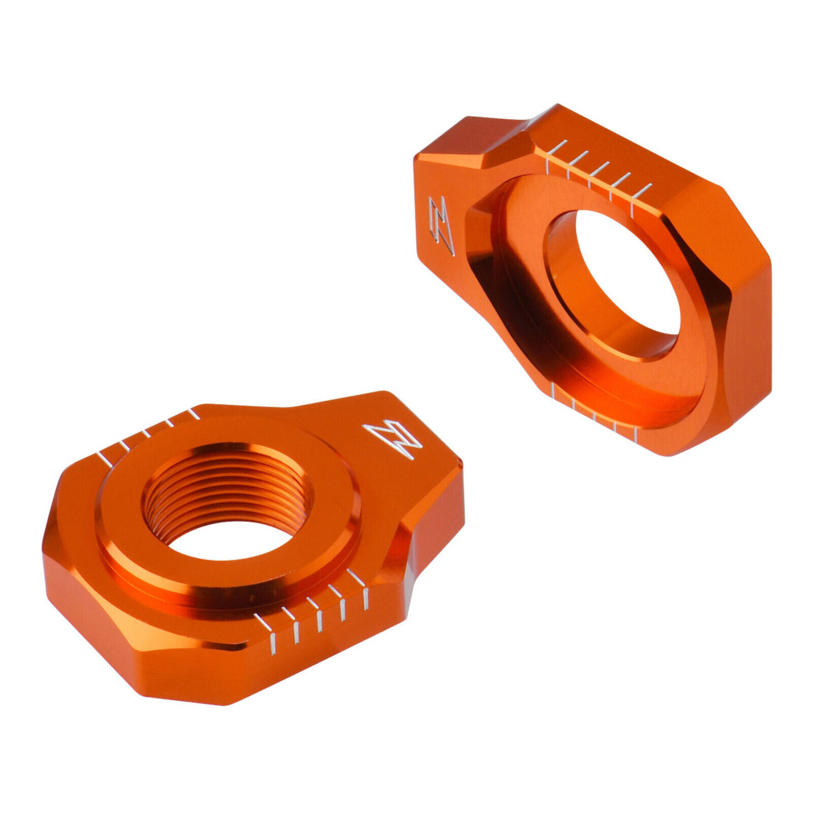 Zeta Rear Axle Block KTM SX/XS '23-,EXC/XC-W '24- Orange - Image 2