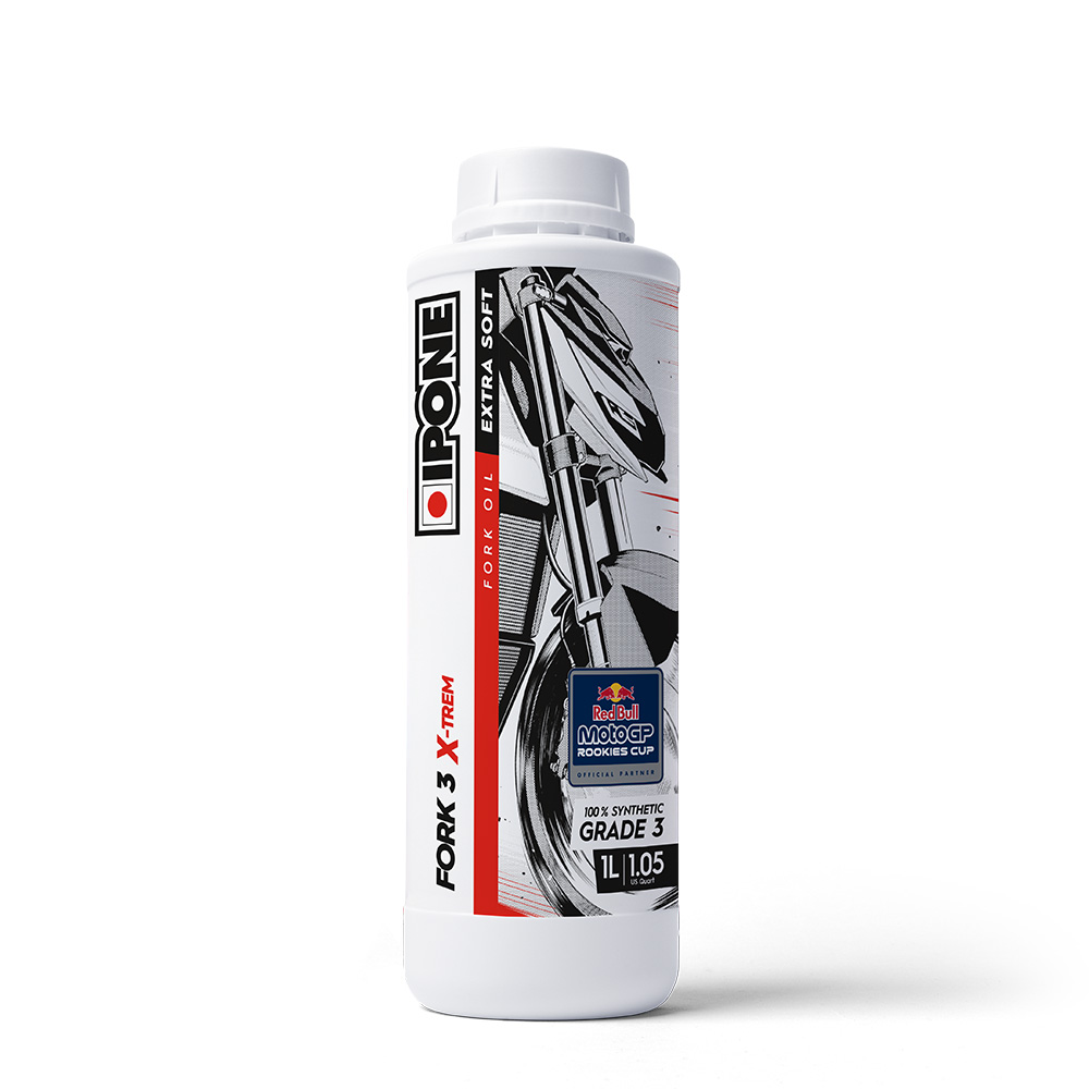 Ipone 3w Fork X-Trem 3 Racing Fork Fluid 100% Syn Fork Oil - Image 1