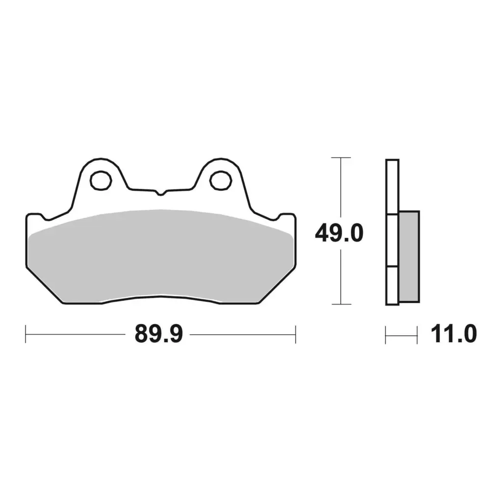 Brembo Brake Pad - Sintered Rear