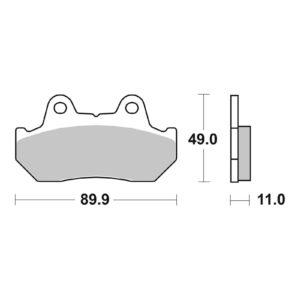 Brembo Brake Pad - Sintered Rear - Image 2