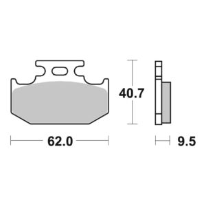 Brembo Brake Pad - Sintered Enduro - Image 2