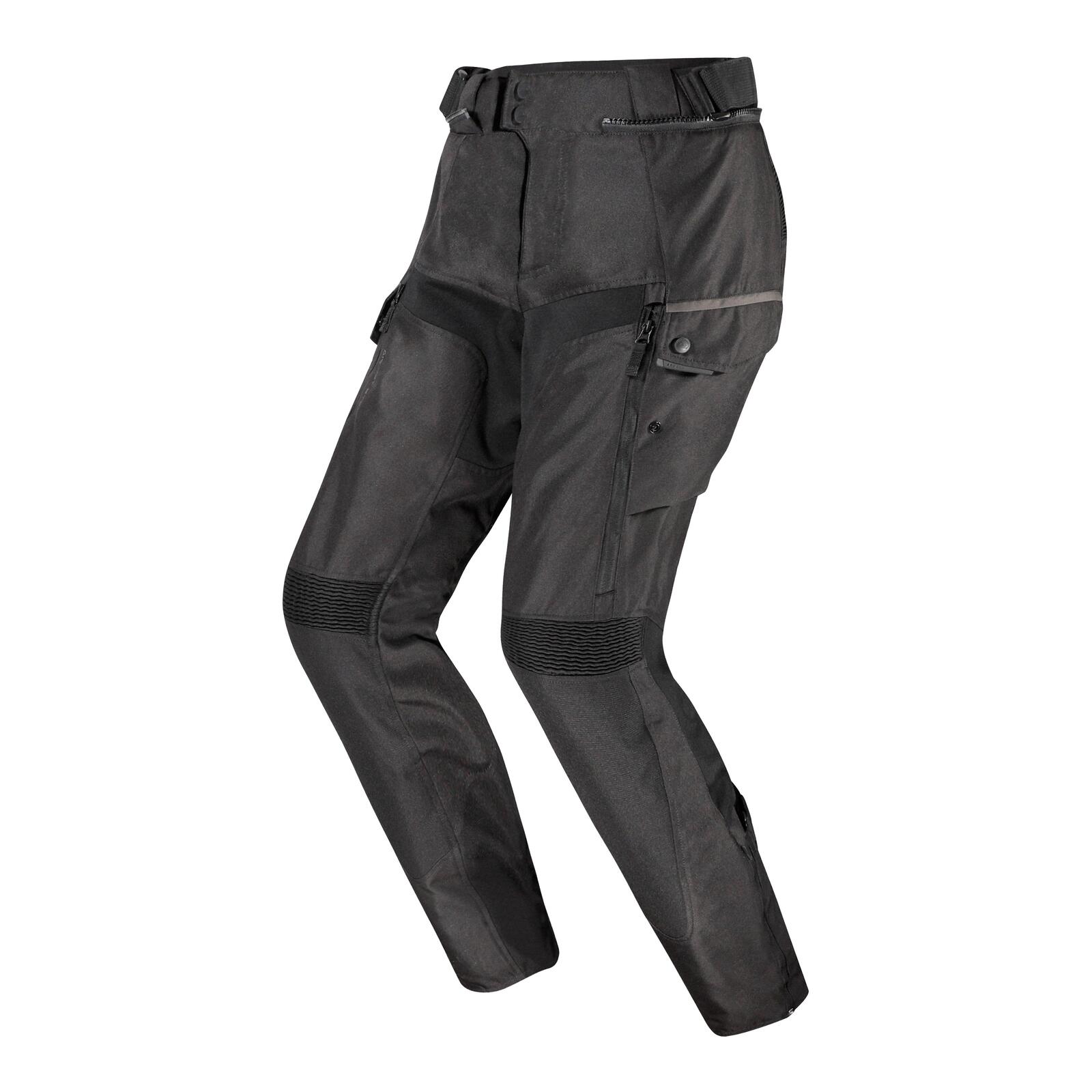 LS2 Travel Road Pant Short Black/Dark Grey - Image 1