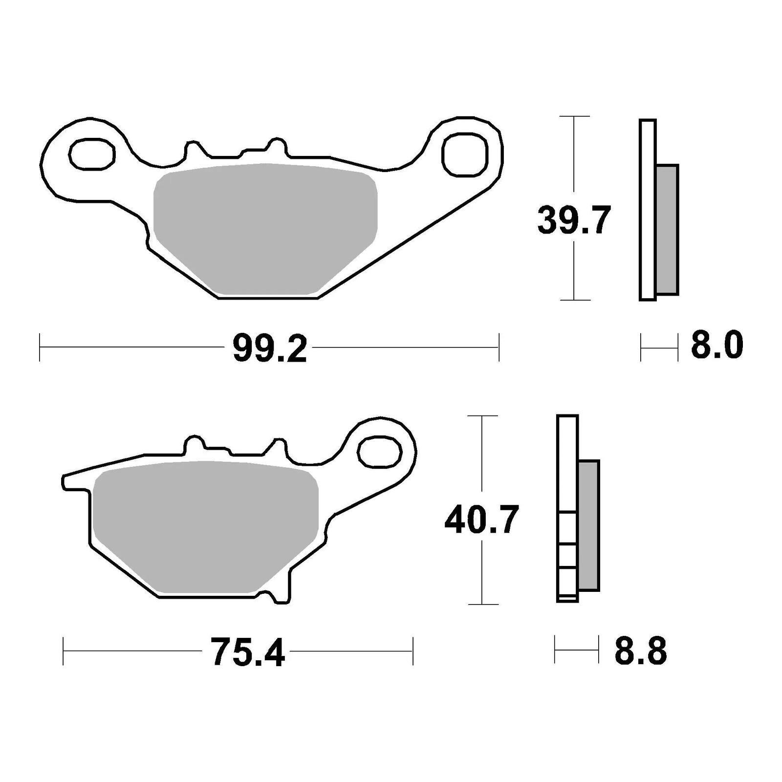 Brembo Brake Pad - Sintered Enduro - Image 2