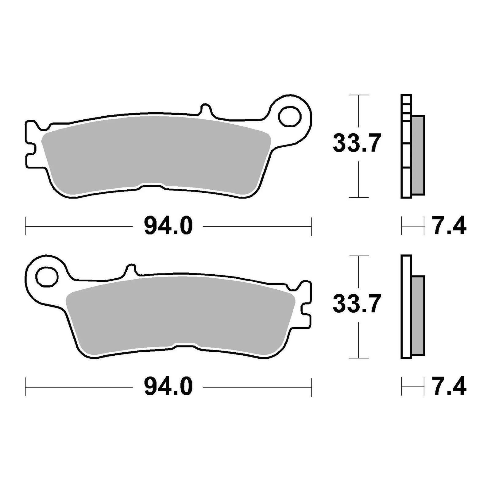 Brembo Brake Pad - Sintered Enduro - Image 2