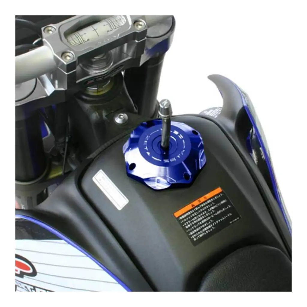 Zeta Gas Cap DRZ400 WR250X/R - Blue