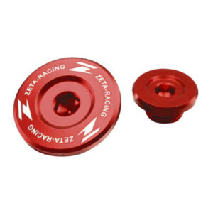 Zeta Engine Plugs Yamaha YZ250F '01-13, WR250R/X, TTR50 - Red - Image 1