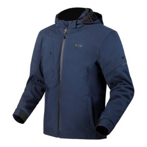 LS2 Bolton Road Jacket Dark Blue - Image 1