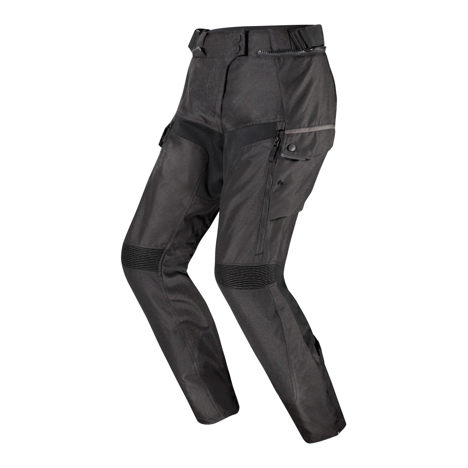 LS2 Travel Road Pant Short Ladies Black/Dark Grey - Image 1