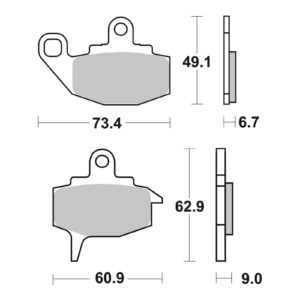 Brembo Brake Pad - Prime Offroad CC - Image 3
