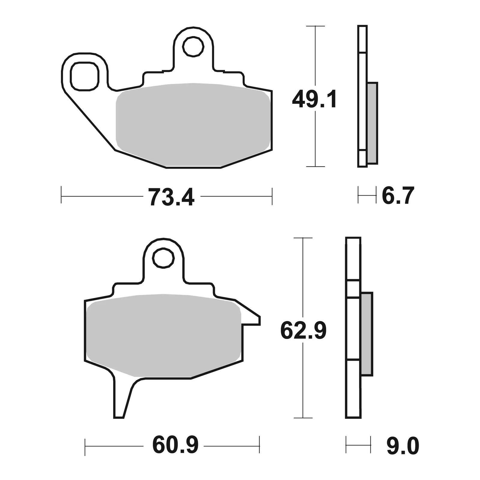 Brembo Brake Pad - Prime Offroad CC - Image 3