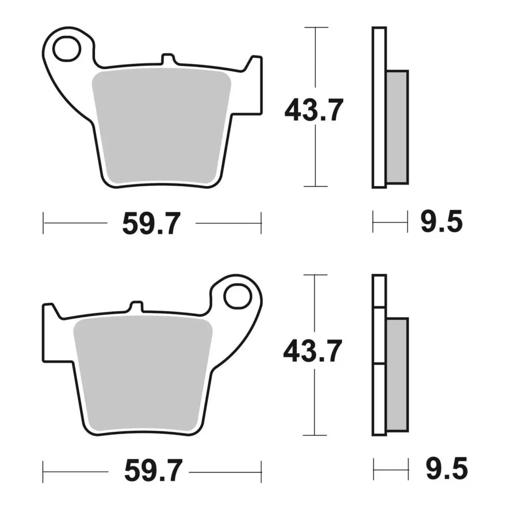 Brembo Brake Pad - Sintered Enduro
