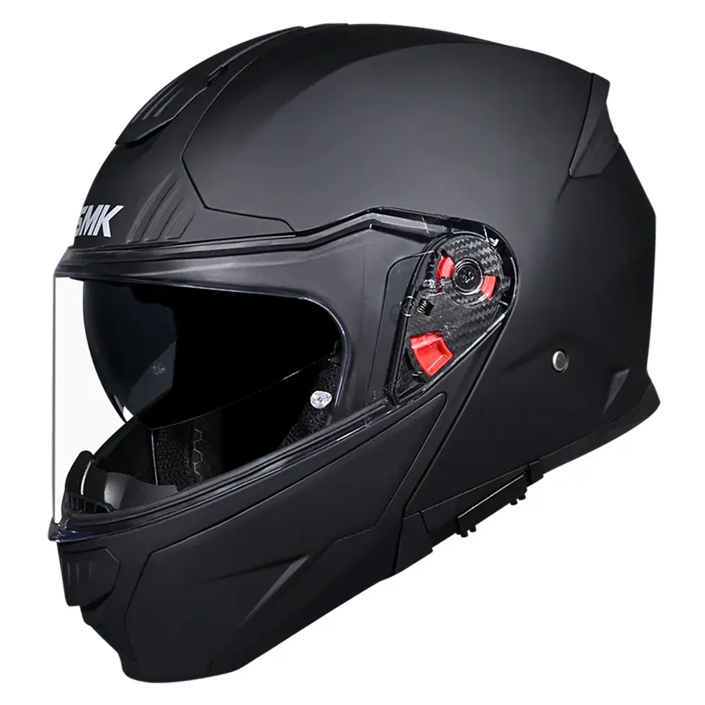 SMK Gullwing Systems Flip-Front Helmet Matte Black
