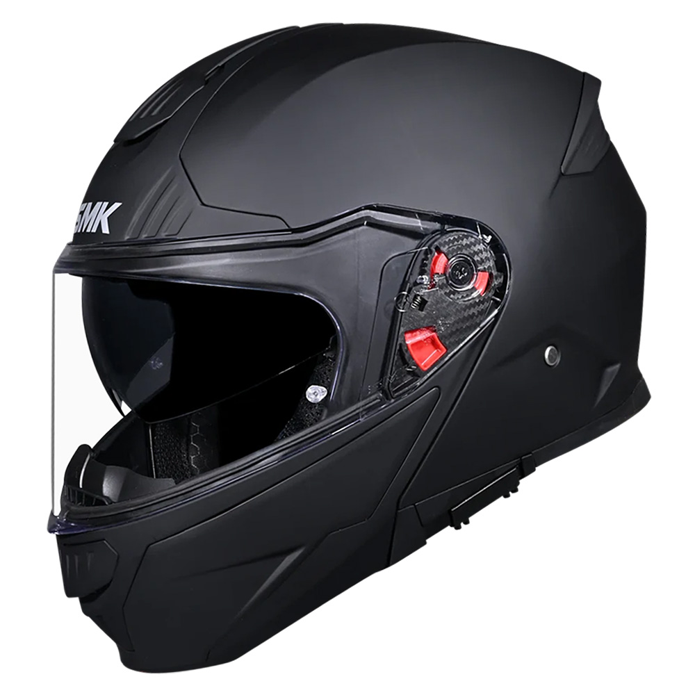 SMK Gullwing Systems Flip-Front Helmet Matte Black - Image 1