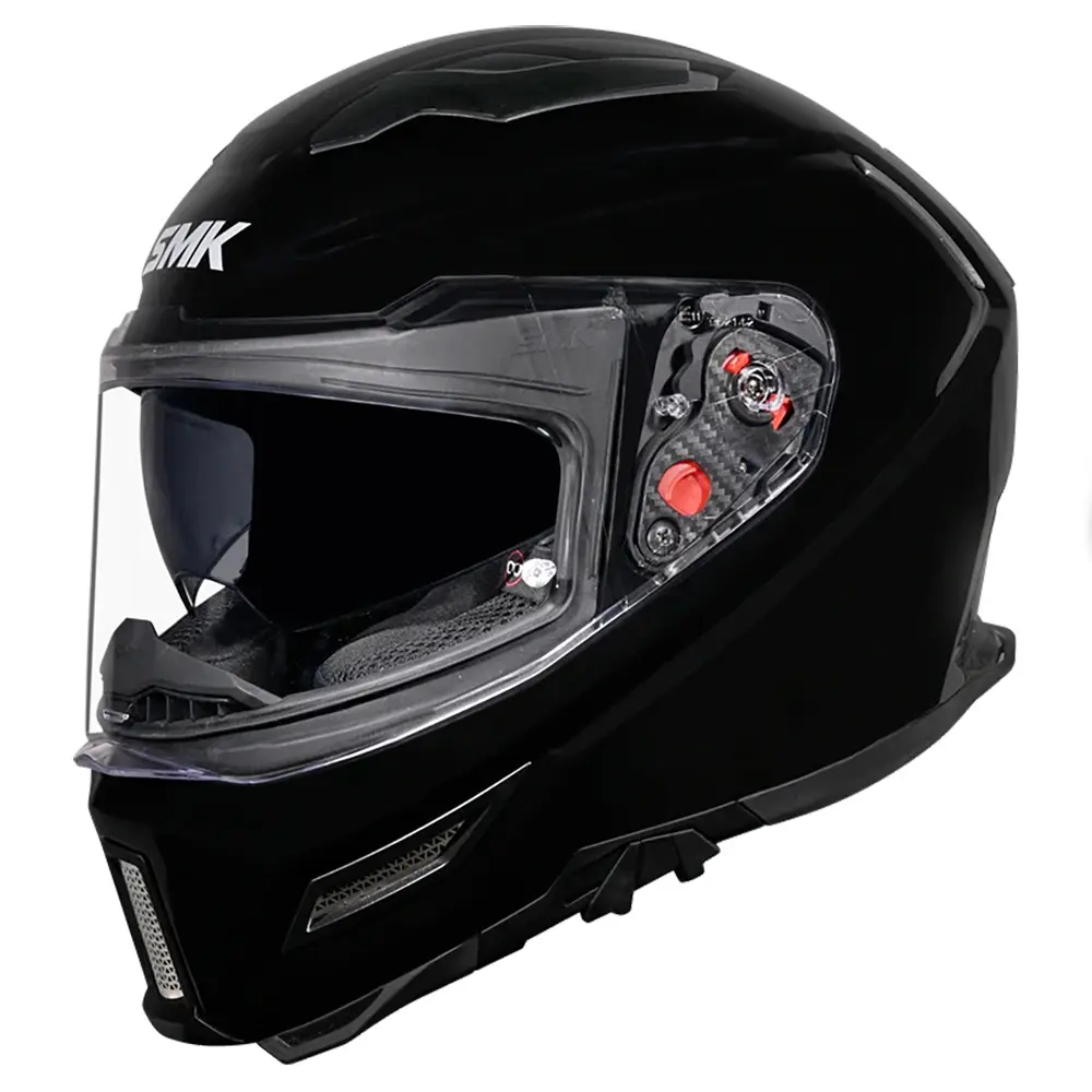 SMK Agnar Road Helmet Gloss Black