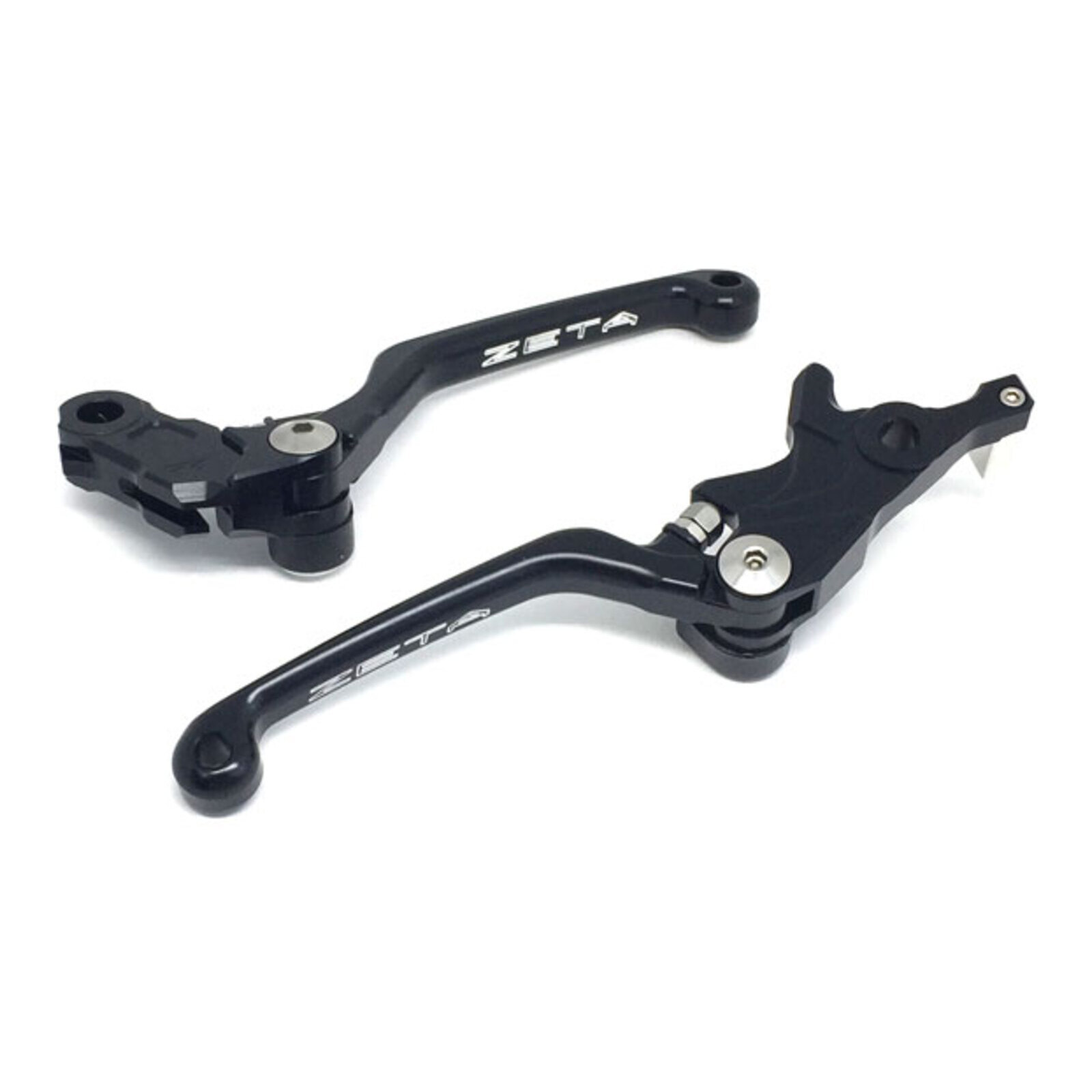 Zeta Pilot Street Lever Set CBR250R'11-, CBR400R'13- Black - Image 1