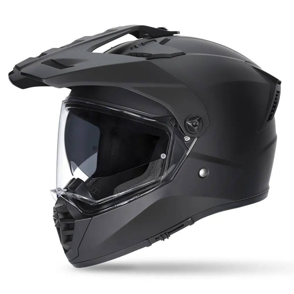 M2R Patrol Adventure Helmet Matte Black
