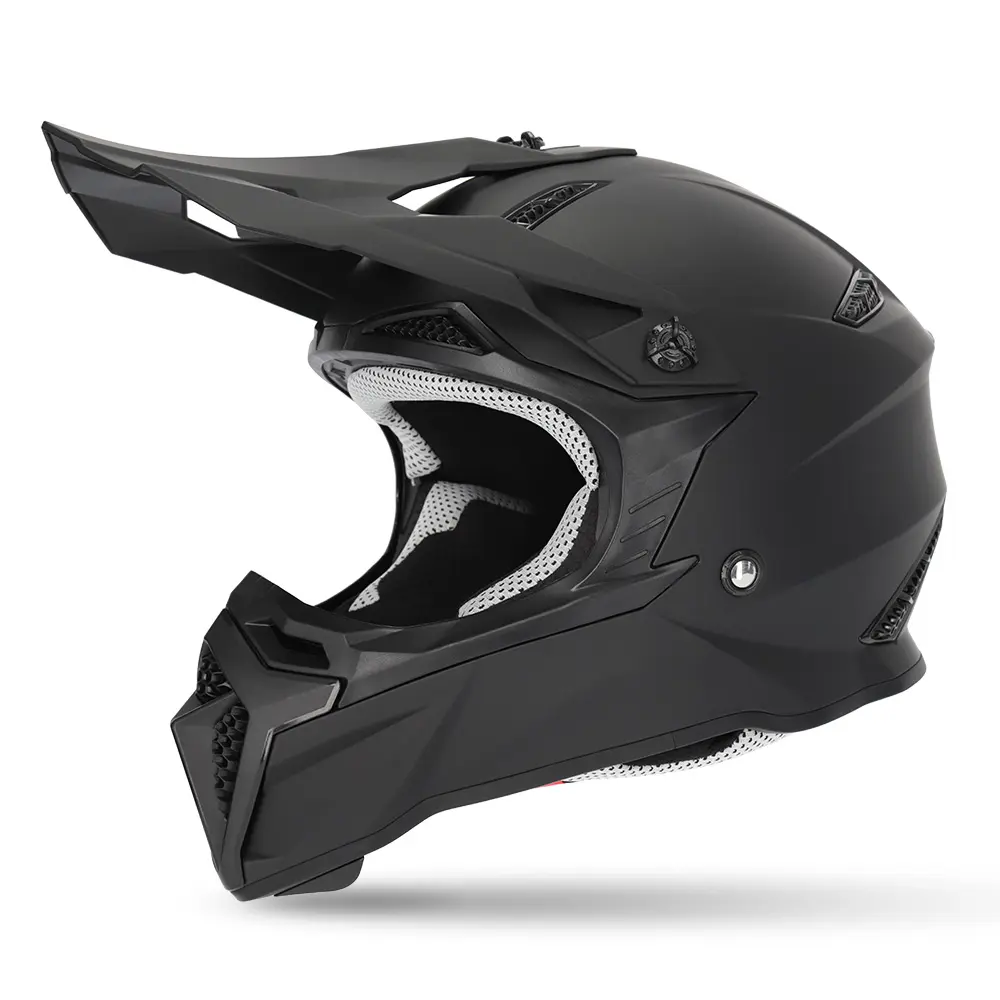 M2R X2.1 Motocross Helmet Youth Matte Black
