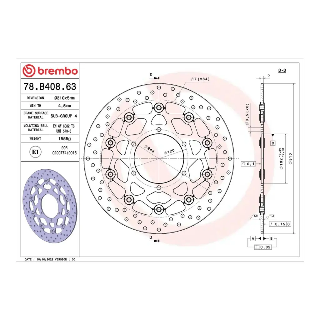 Brembo Brake Disc