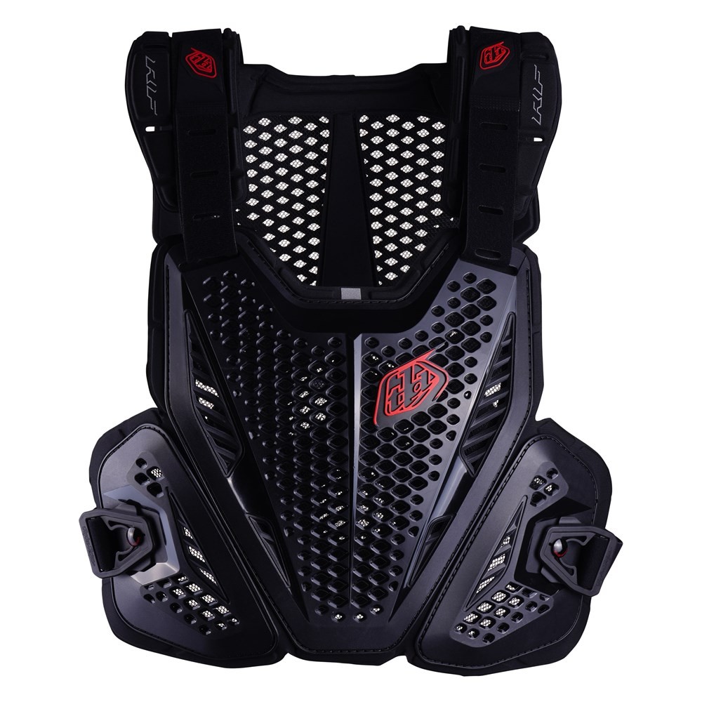 Troy Lee Designs Rockfight Pro Chest Guard Black - Image 1