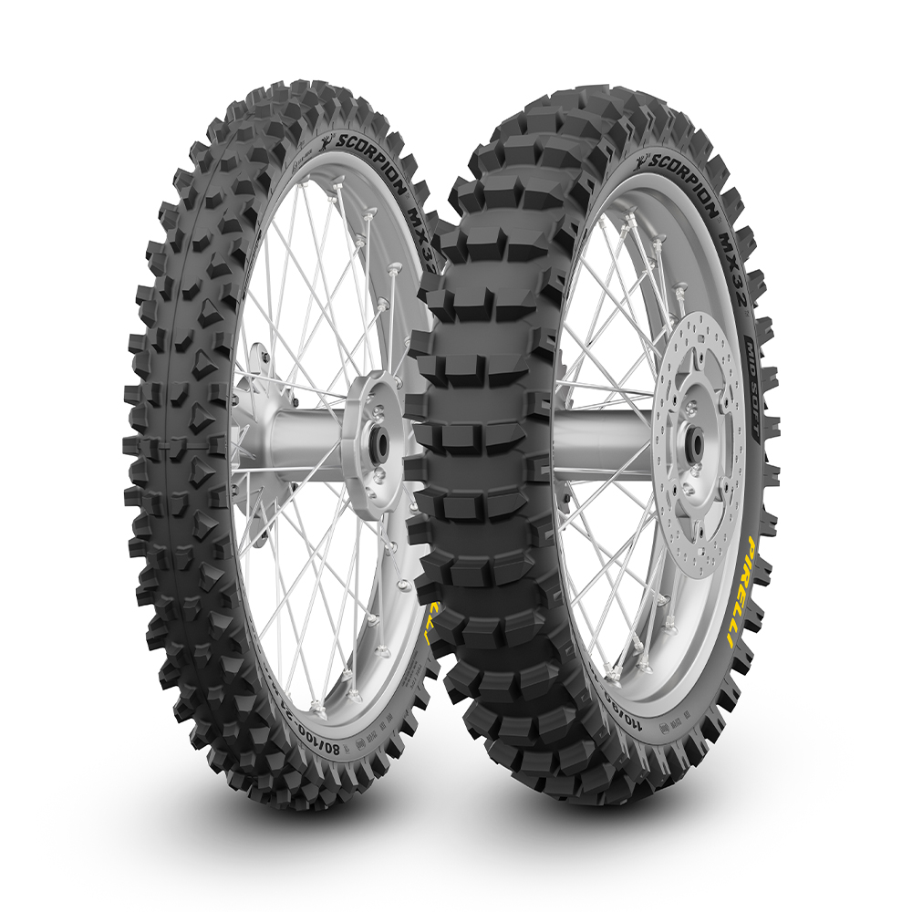 PIRELLI SCORPION MX32 MIDSOFT 100/90-19 57M TT RR [S32] 19 - Image 1