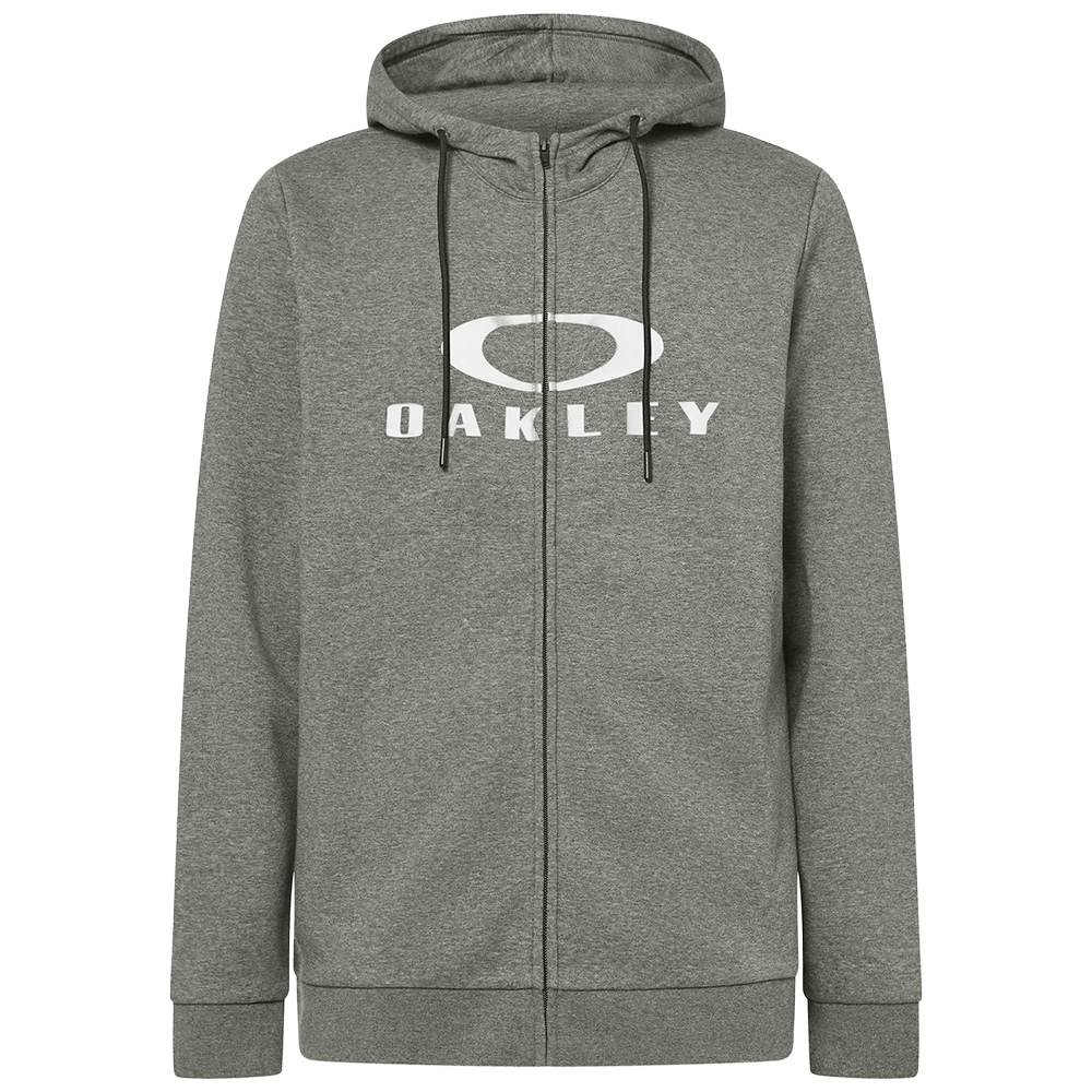 Oakley Bark FZ Hoodie 2.0 New Athletic Grey - Image 1