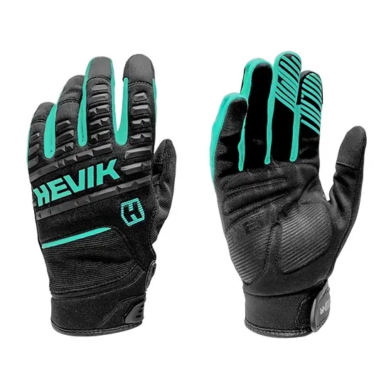 BORNEO GLOVES LADY BLACK/TEAL LARGE