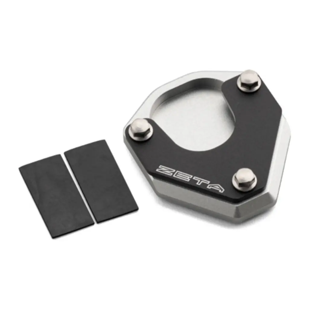 Zeta Side Stand Extender Black/Silver Suzuki DR-Z400S/SM '00-